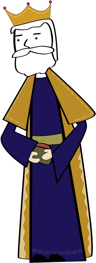 Villancico Ya Vienen Los Reyes - Melchior (407x883), Png Download