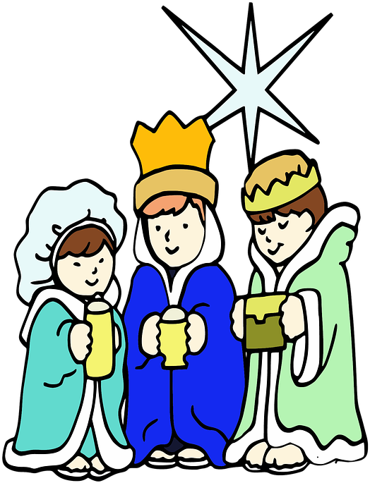 Celebra Los Reyes Con Tus Hijos - Natal Estrela De Belém (529x720), Png Download
