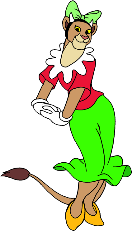Clarabelle Cow Png Transparent Image - Portable Network Graphics (445x757), Png Download