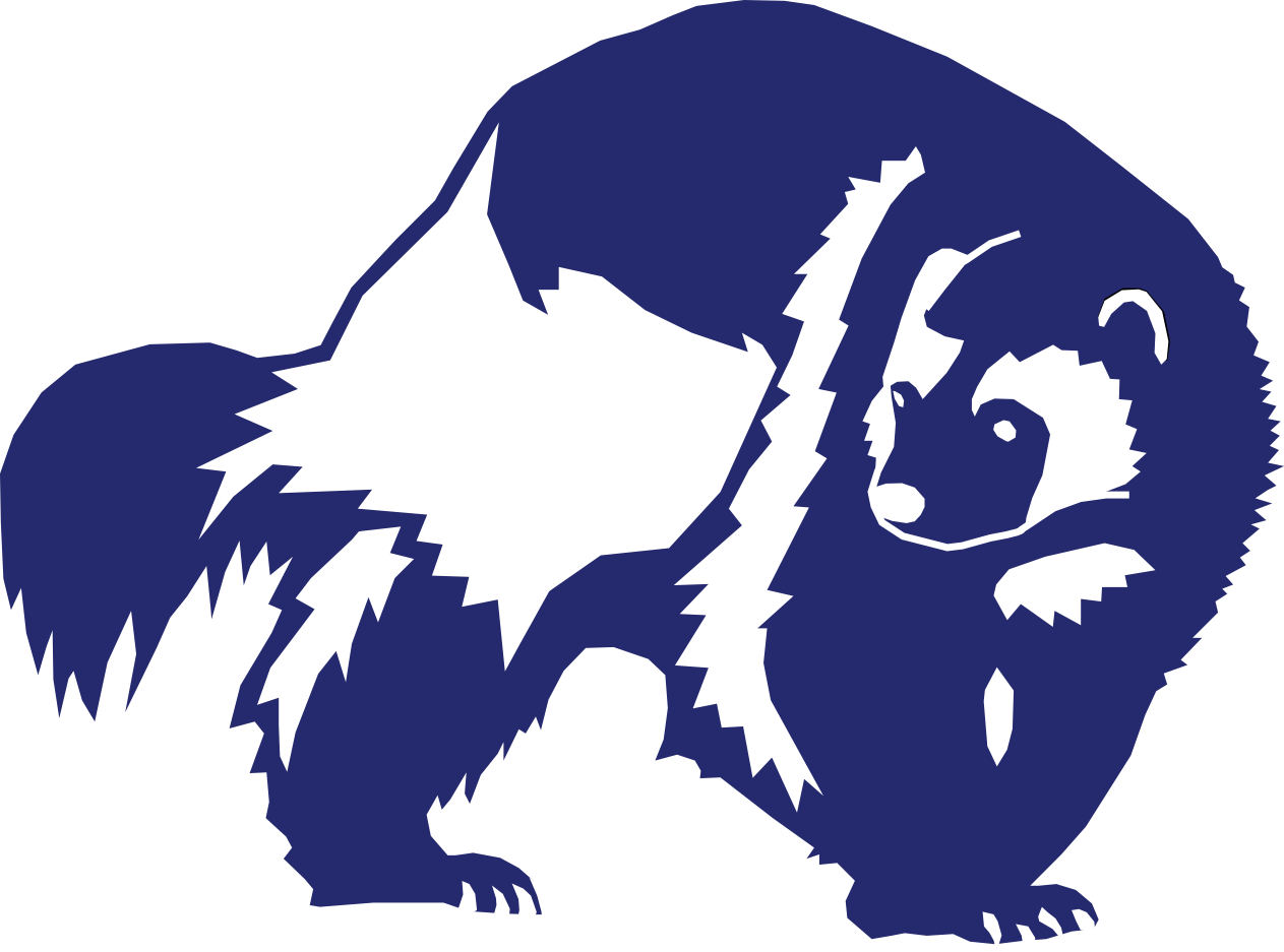 Here's A Hastily-constructed Wolverine I Made - Michigan (1263x937), Png Download