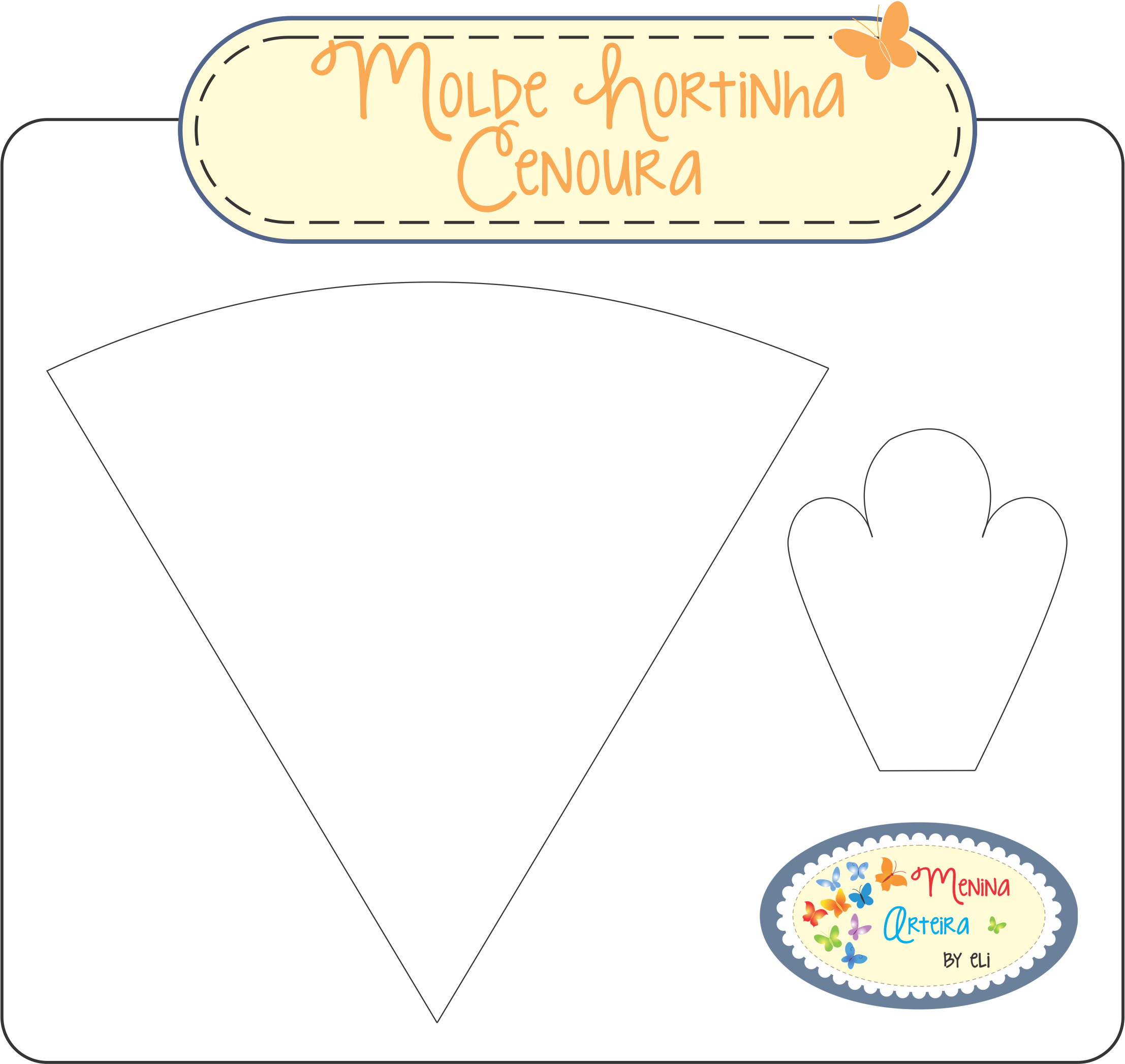 Molde Nuvem - Felt (2214x2094), Png Download