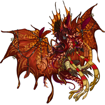 Tonja Prepares Herself For Fall And Winter With A Scarf - Dragon (350x350), Png Download