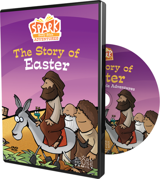 The Story Of Easter - Story Of Easter: A Spark Bible Story (536x600), Png Download