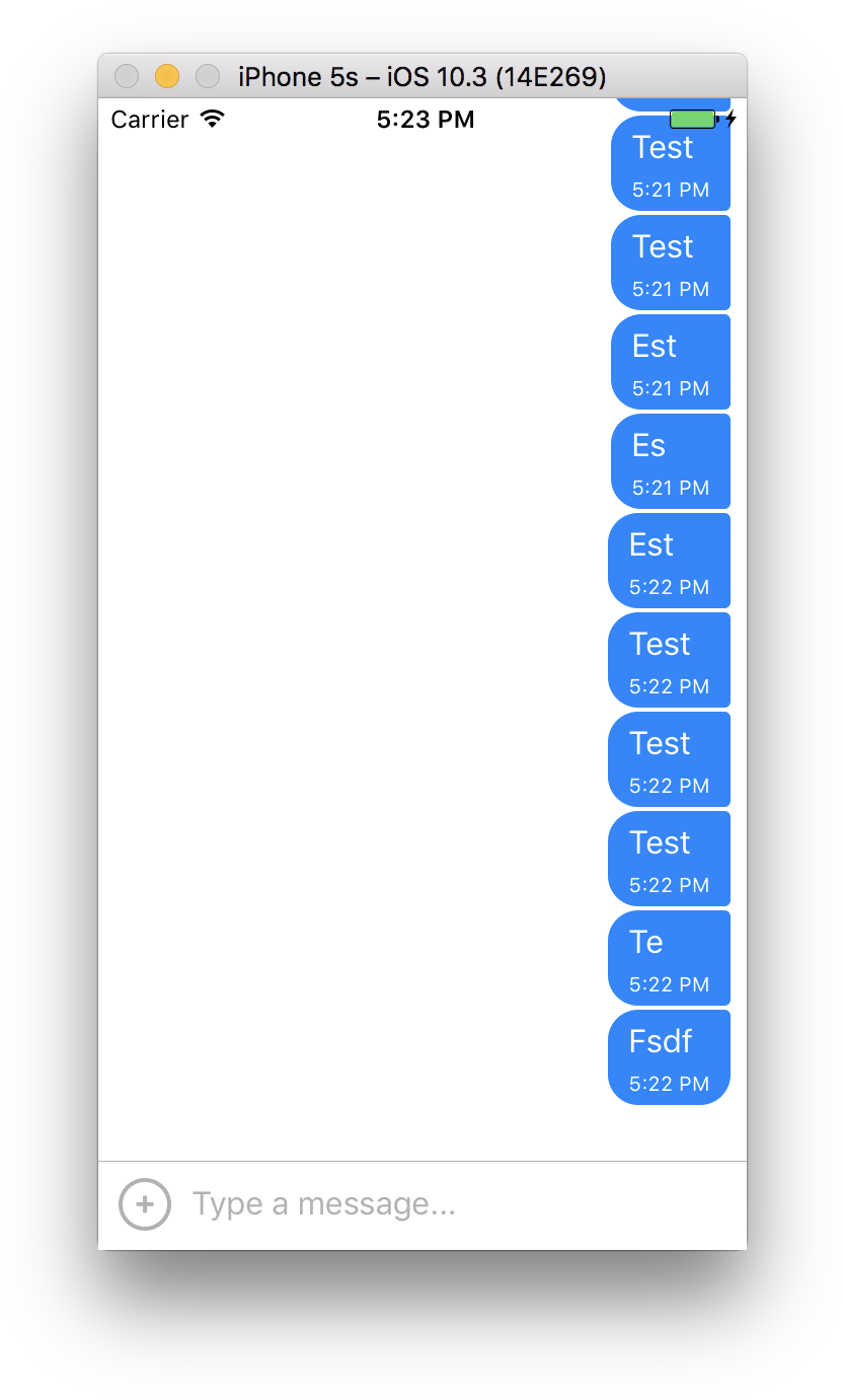 If Manually Scroll To Top And Then Send A Message There's - React Native Flatlist (864x1404), Png Download