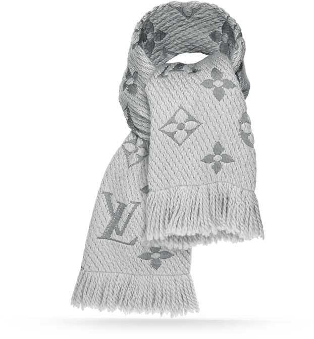 Logomania Scarf Via Louis Vuitton - Louis Vuitton Logomania Scarf (900x900), Png Download