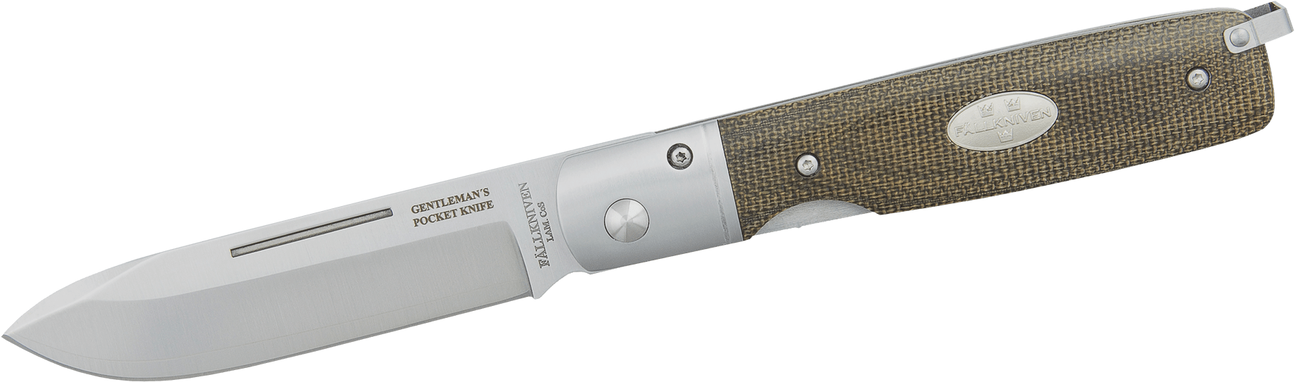 Gp - Fällkniven Gpgm Gentlemanknife Micarta Lam. Cos Hochw. (2000x696), Png Download