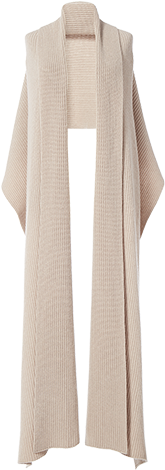 Scarf - Winter (378x480), Png Download