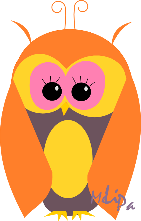 Orangeowl10 476×745 Pixels - Owl (476x745), Png Download