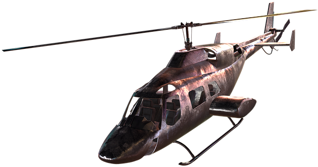 Helicopter Render (638x340), Png Download