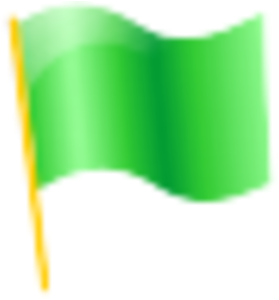 Small Green Icon Flag Png (600x600), Png Download