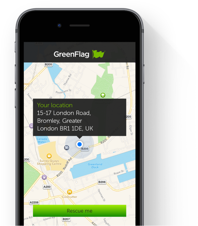 Header Greenflag - Iphone (1000x973), Png Download
