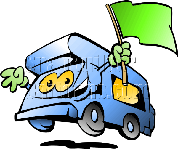 Dessin Camping Car Humoristique (600x600), Png Download