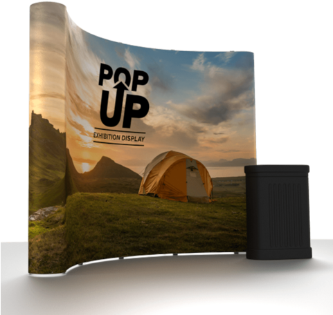 Pop Up Exhibition Displays - Exhibition Pop Up Display (480x480), Png Download