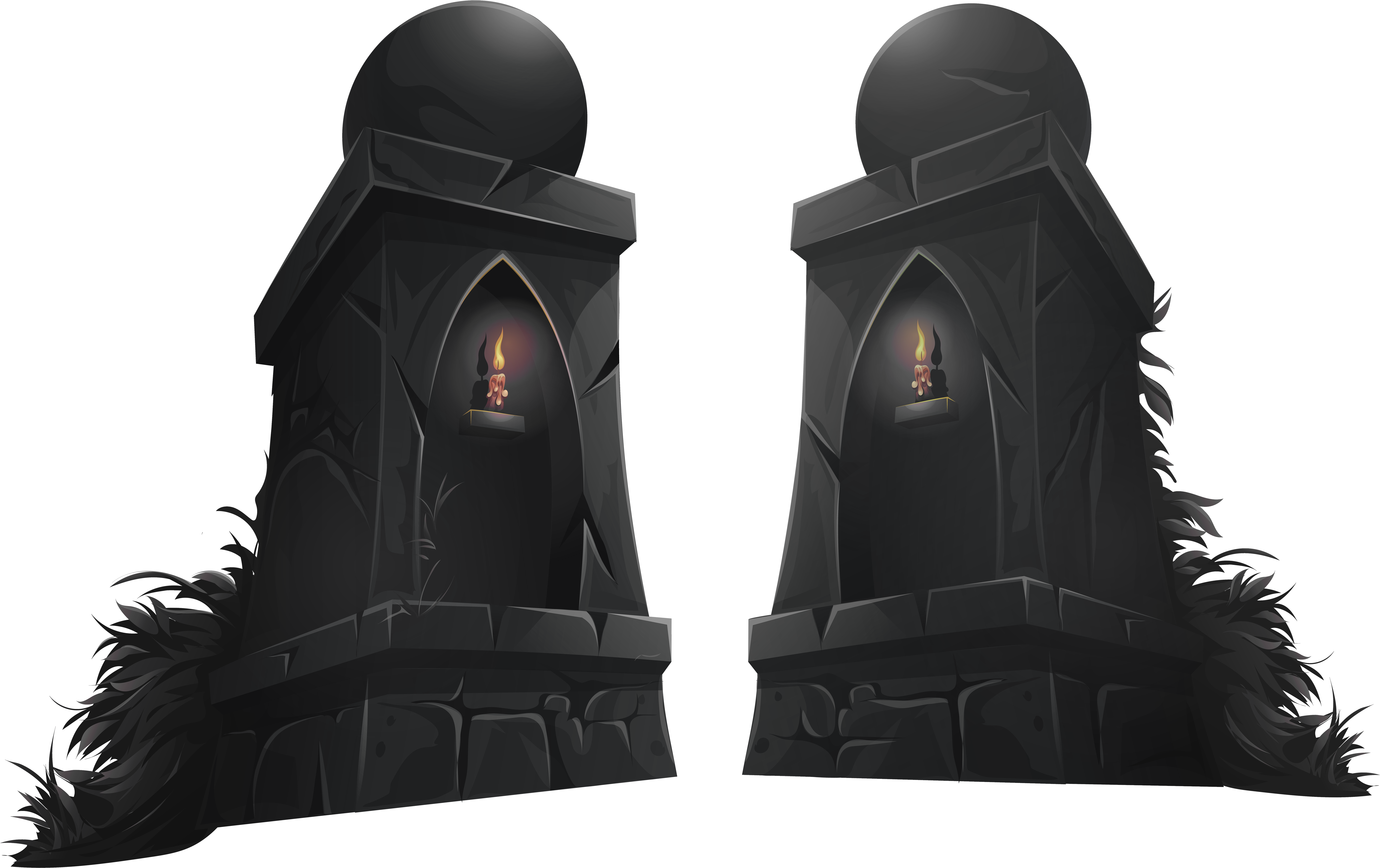 Halloween Tombstone Png (8000x5090), Png Download