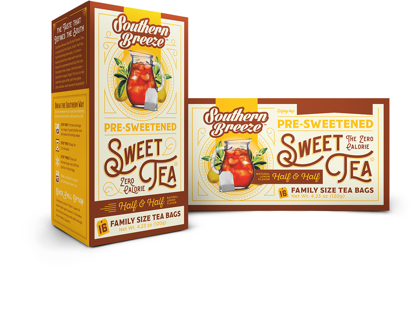 Download Half & Half, Half Lemonade And Half Sweet Tea Full Size PNG