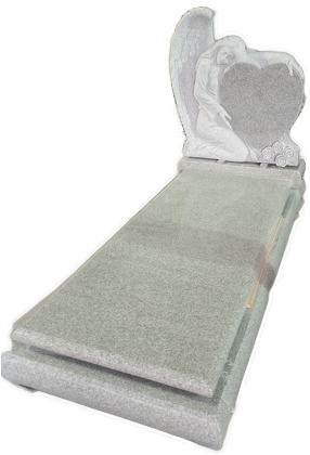 Angel Tombstone - Headstone (308x433), Png Download