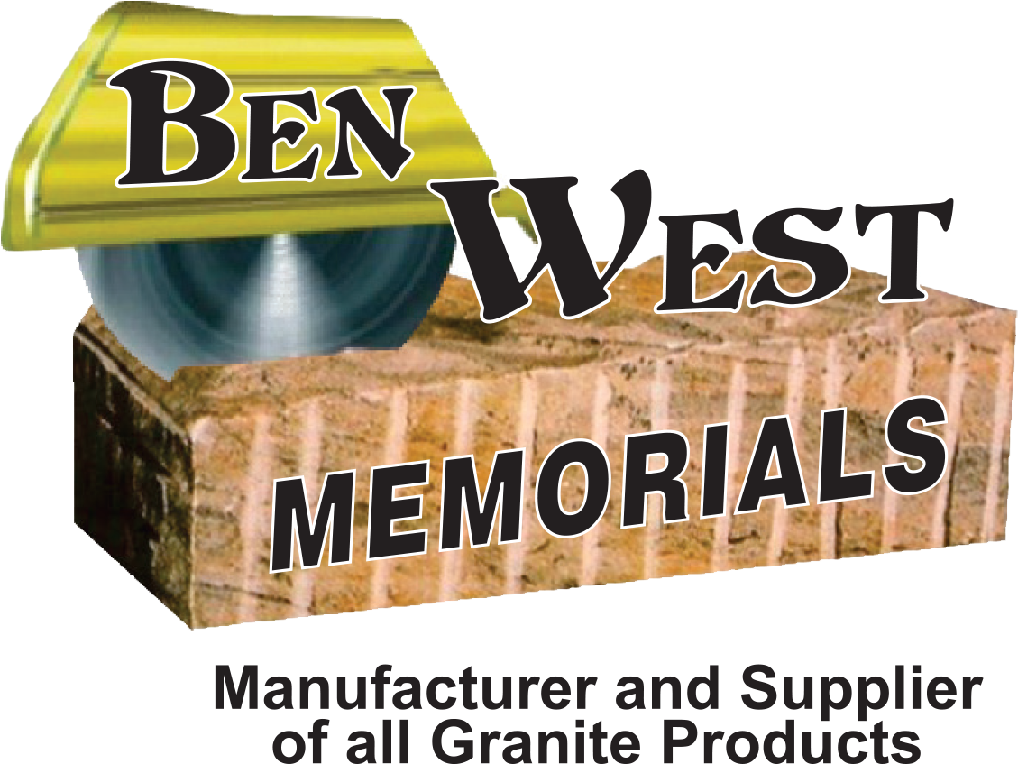 Ben West Memorial Tombstones - Headstone (1169x846), Png Download