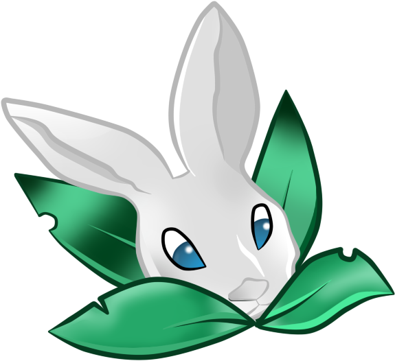 Rabbit Ears Wow Hd - Cartoon (600x600), Png Download