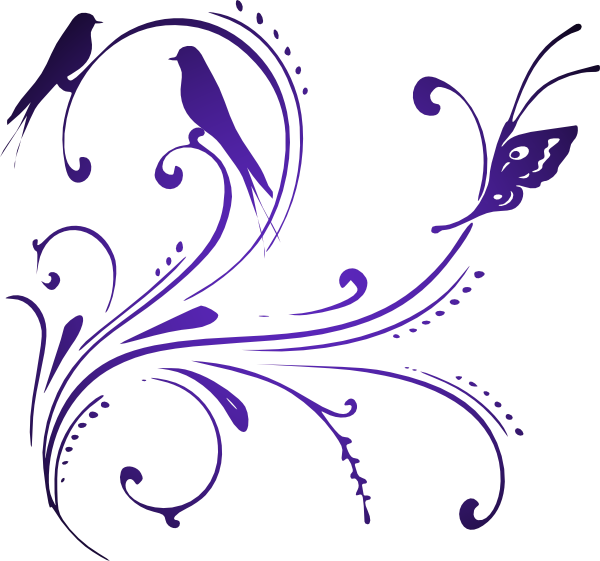 Blue Swirl Hi - Royal Blue Vector Png (600x561), Png Download
