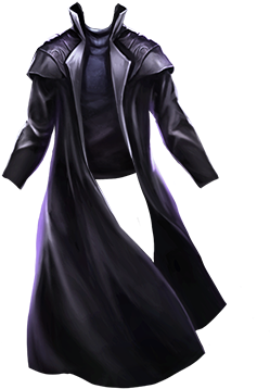 Man Of Mystery Coat - Satin (315x535), Png Download
