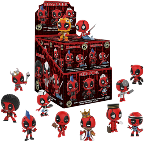 Figurine Pop Deadpool (500x500), Png Download