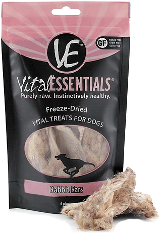 Vital Essentials Rabbit Ears (379x511), Png Download