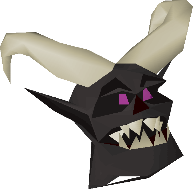 Black Demon Mask Detail - Pornhub (735x720), Png Download