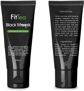 Detox Black Mask Buy One Get One Free - Facial (480x394), Png Download
