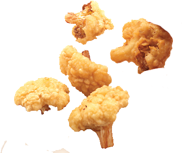 Fried Cauliflower (740x352), Png Download