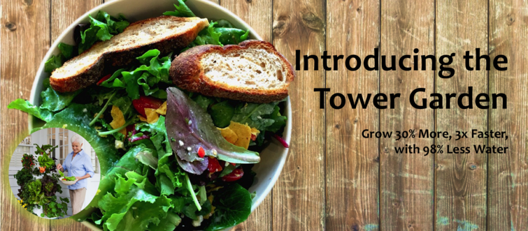Tower Garden Toronto - Tower Garden In Restaurants (755x331), Png Download