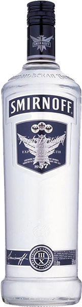 Smirnoff - Vodka Smirnoff (268x626), Png Download