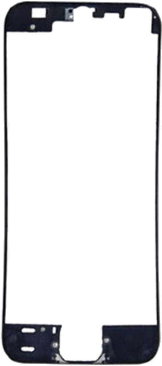 Microspareparts Touch Screen Assembly Frame Black Super - Hot Glue Iphone 6+ (1200x1200), Png Download