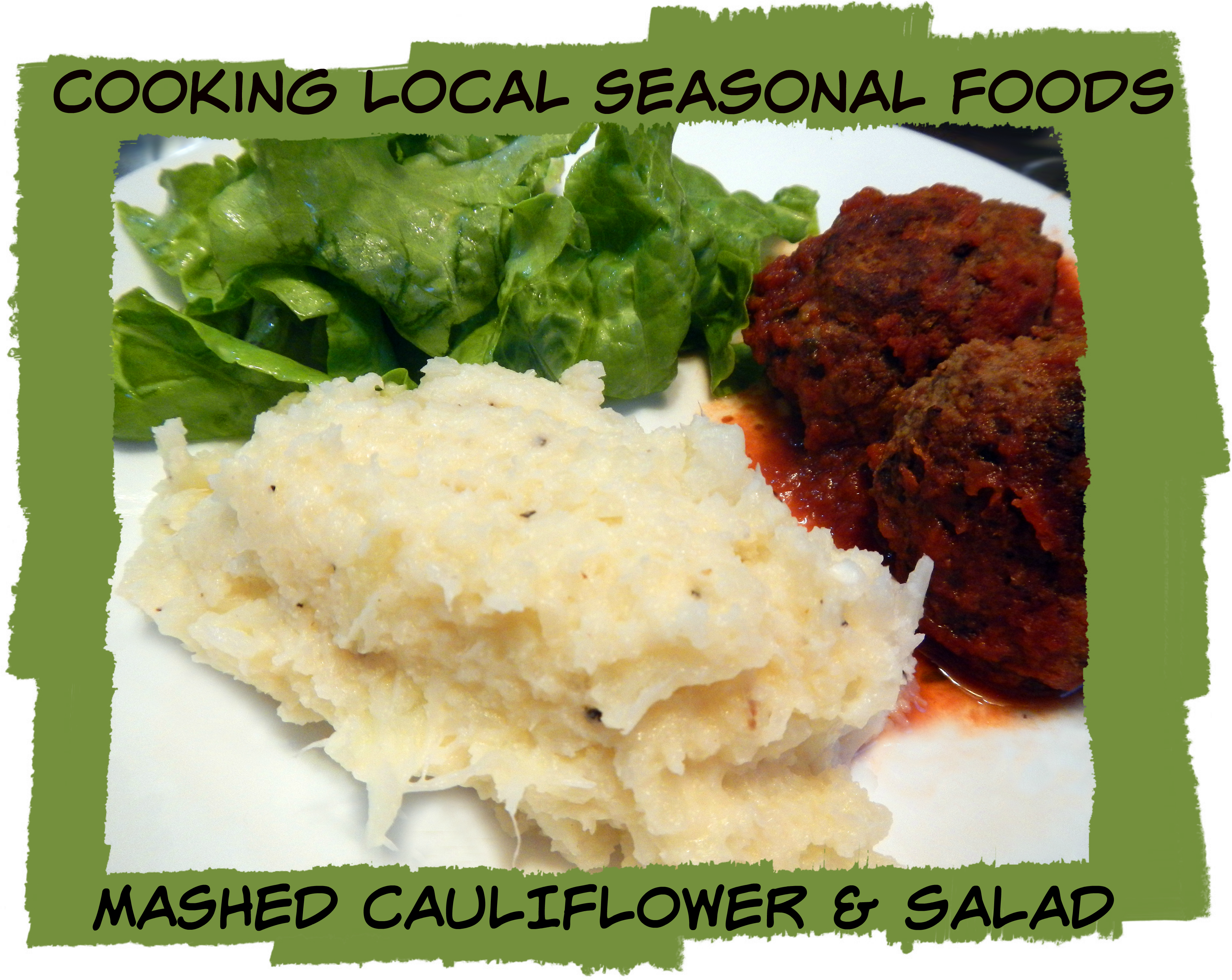 Mashed Cauliflower - Mashed Potato (3804x2853), Png Download