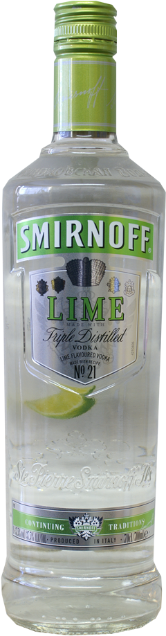 Smirnoff Lime - Smirnoff (681x1024), Png Download
