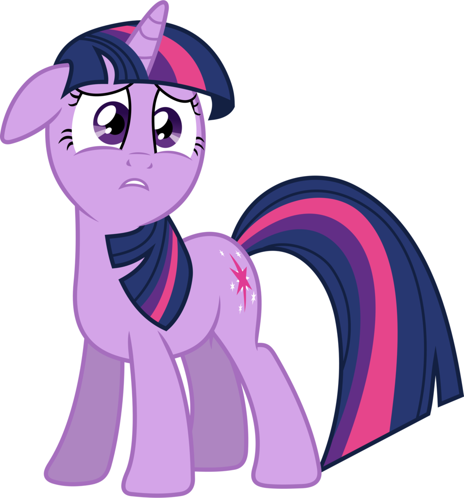 90sigma, Safe, Simple Background, Solo, Transparent - My Little Pony Twilight Sparkle Scared (955x1024), Png Download
