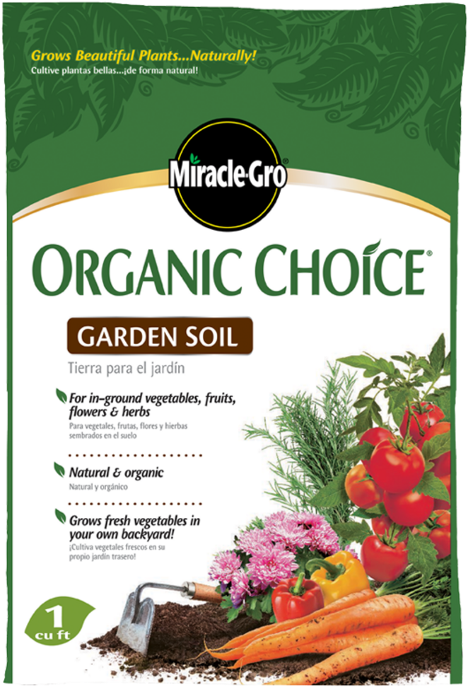 Download Miraclegro® Organic Choice® Garden Soil Miracle Grow