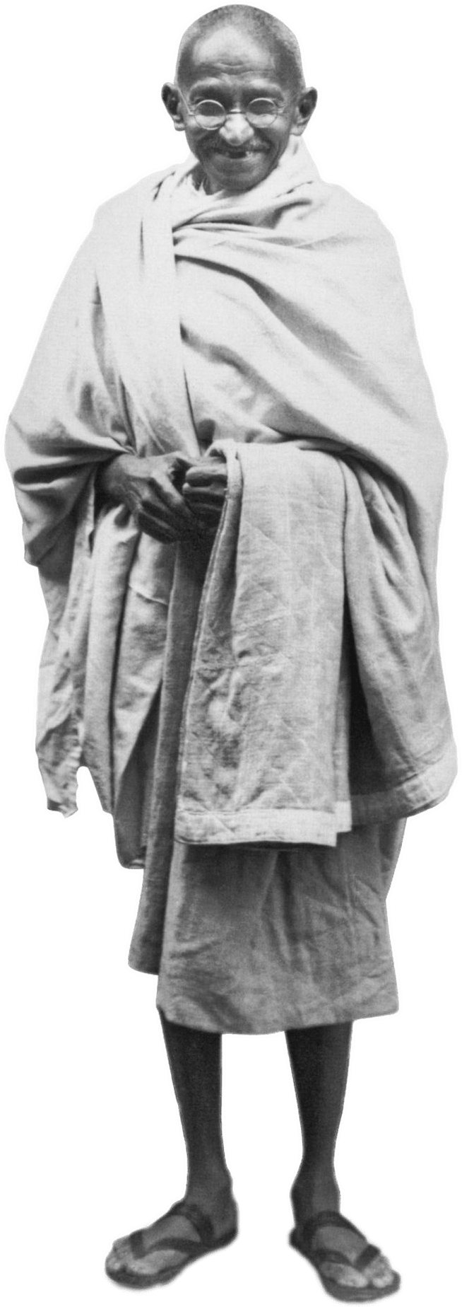 Download - Mahatma Gandhi Cut Out (1920x1920), Png Download