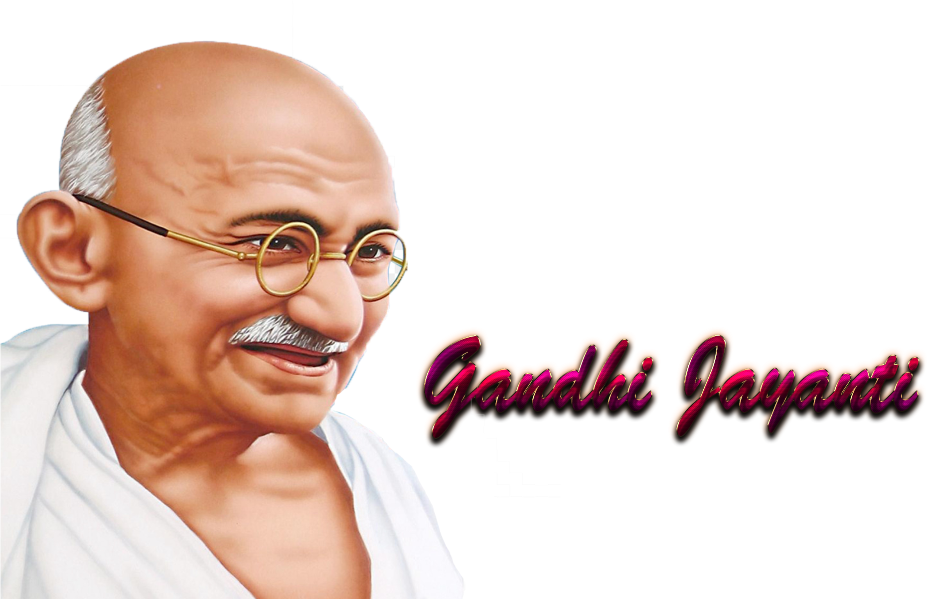 Gandhi Jayanti Good Morning (1920x1200), Png Download