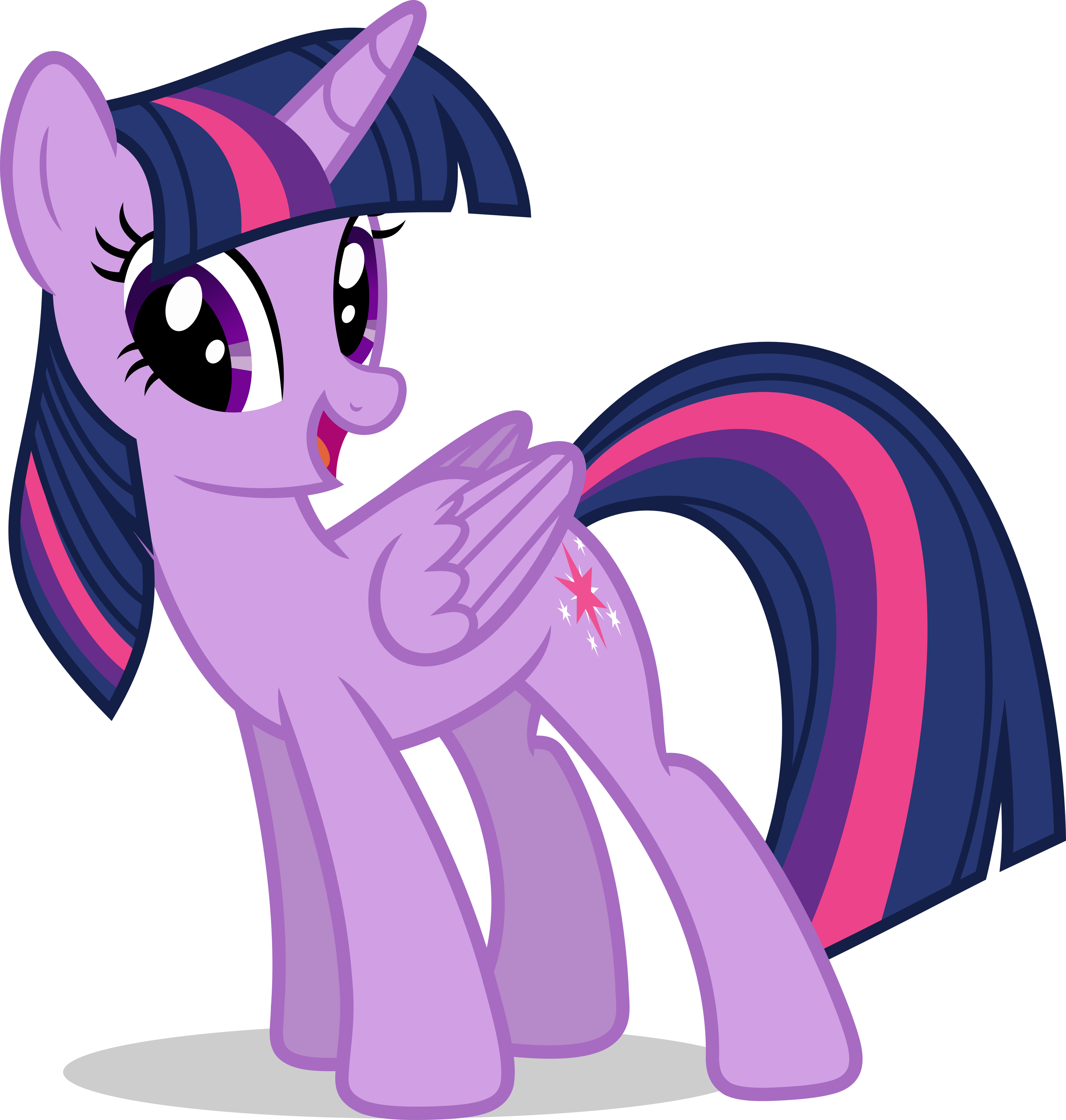 Twilight Sparkle Images Twilight Sparkle Hd Wallpaper (7000x7352), Png Download