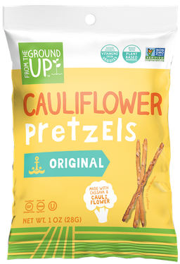 Cauliflower Pretzels- Original Sticks - Ground Up Cauliflower Pretzels (400x400), Png Download