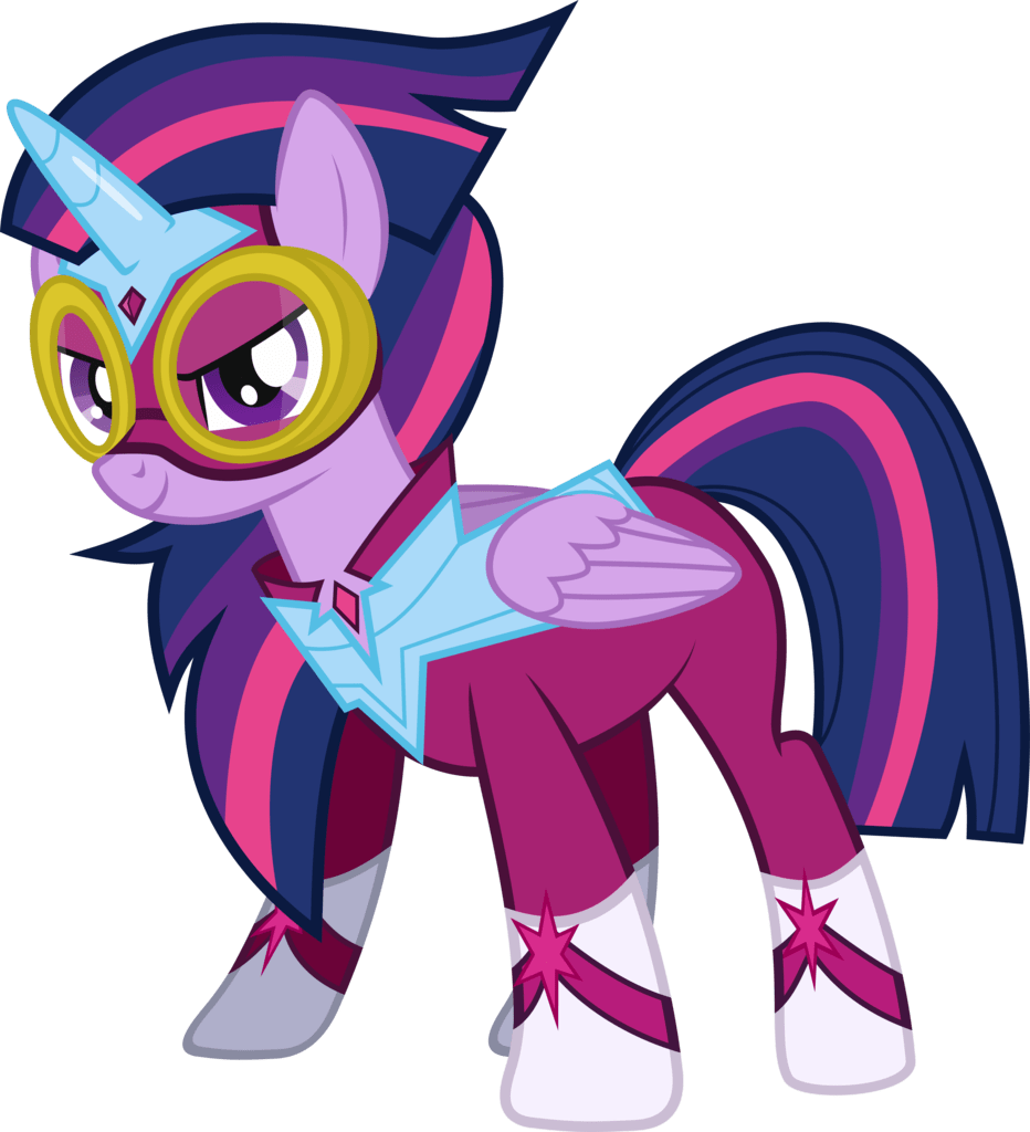 Power Ponies Twilight Sparkle (932x1024), Png Download