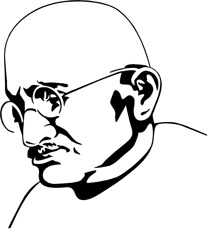 Medium Image - Martin Luther King Jr Coloring (689x758), Png Download