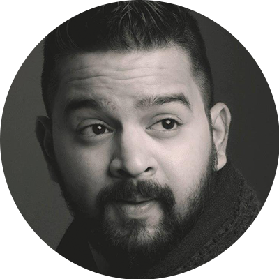 Sudeep Gandhi - Portrait Of A Man (400x400), Png Download