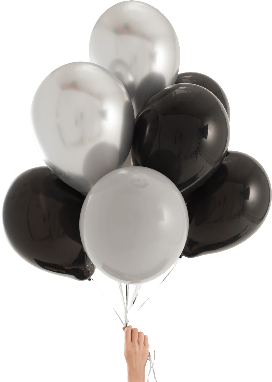 Galactic Party Balloon Bunch - Balloon (1400x1400), Png Download