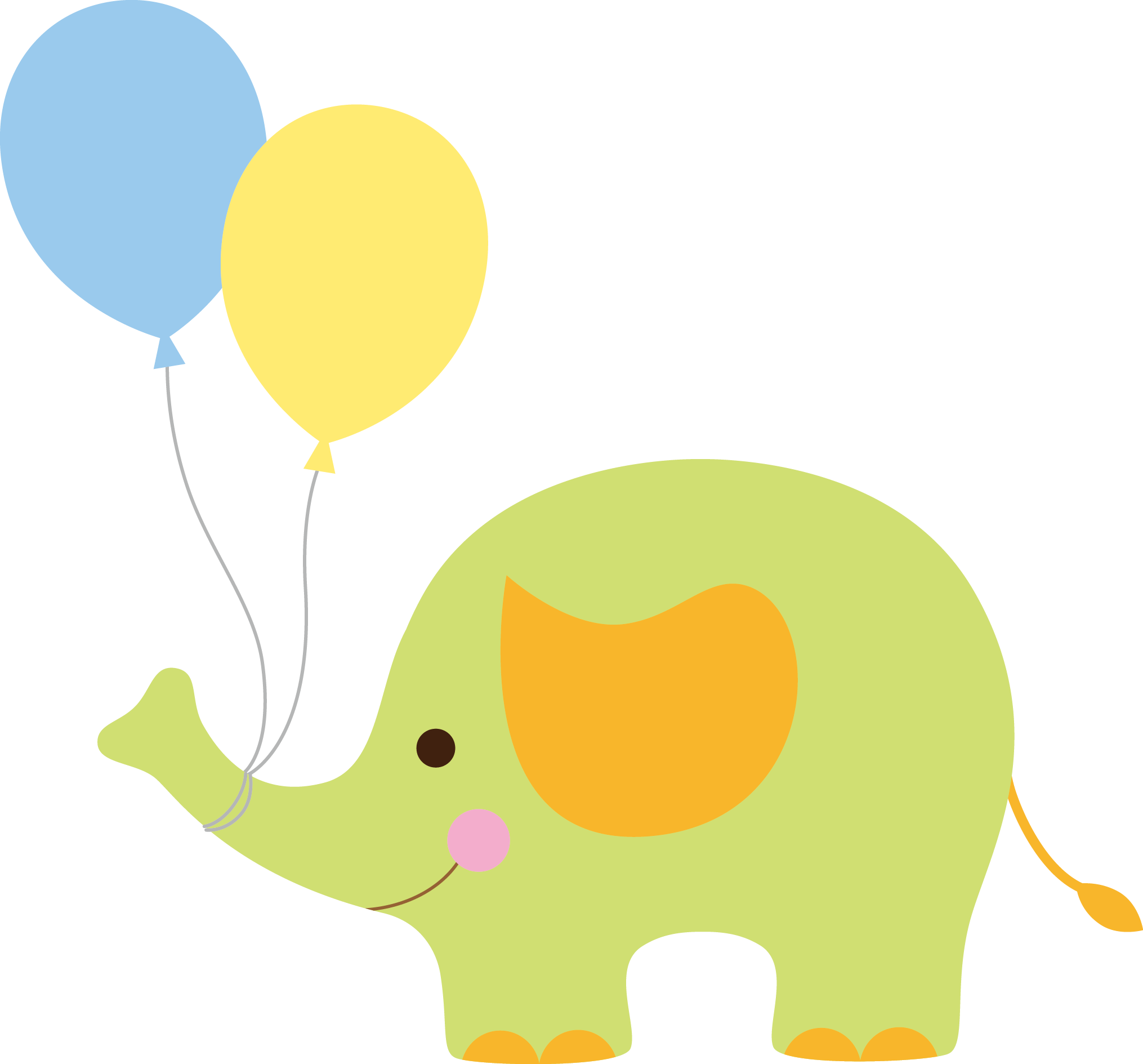 Elephant Euclidean Vector Clip Art - Elefante Vetor Png (2030x1889), Png Download