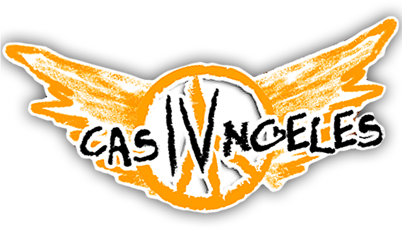 Las Alas De Un Futuro Adiós - Logo De Casi Angeles (800x497), Png Download