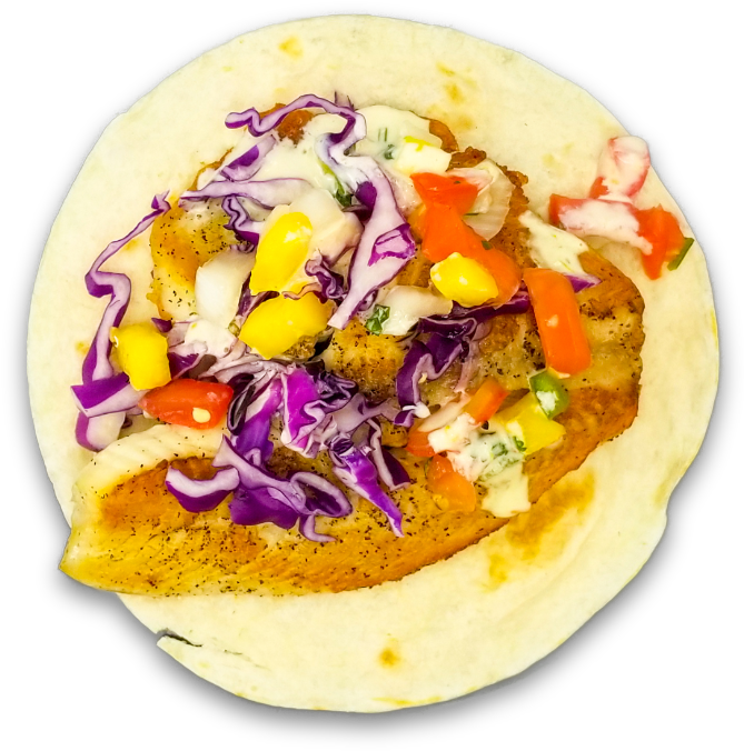 Gordita - Korean Taco (685x693), Png Download