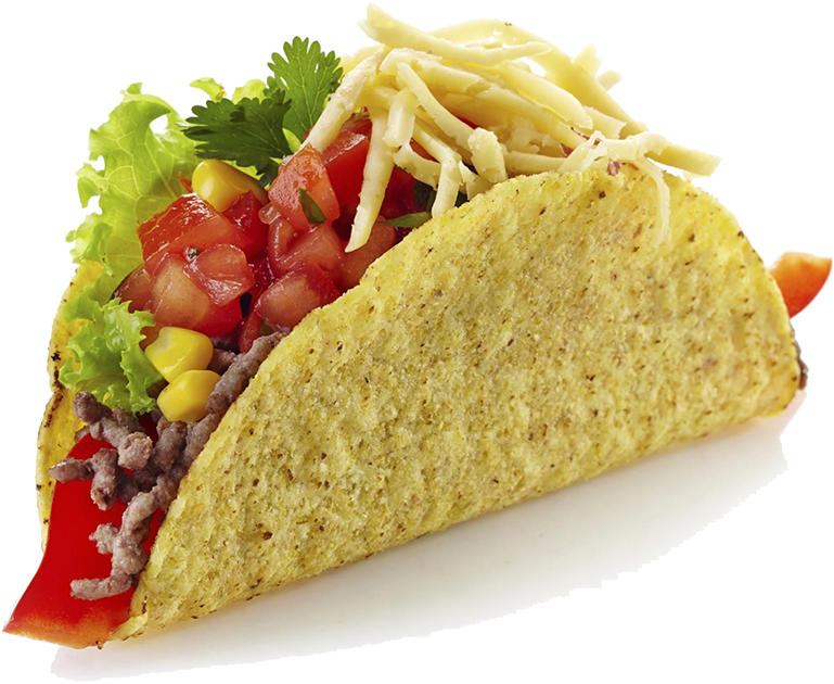 Comida En Fondo Blanco (800x730), Png Download