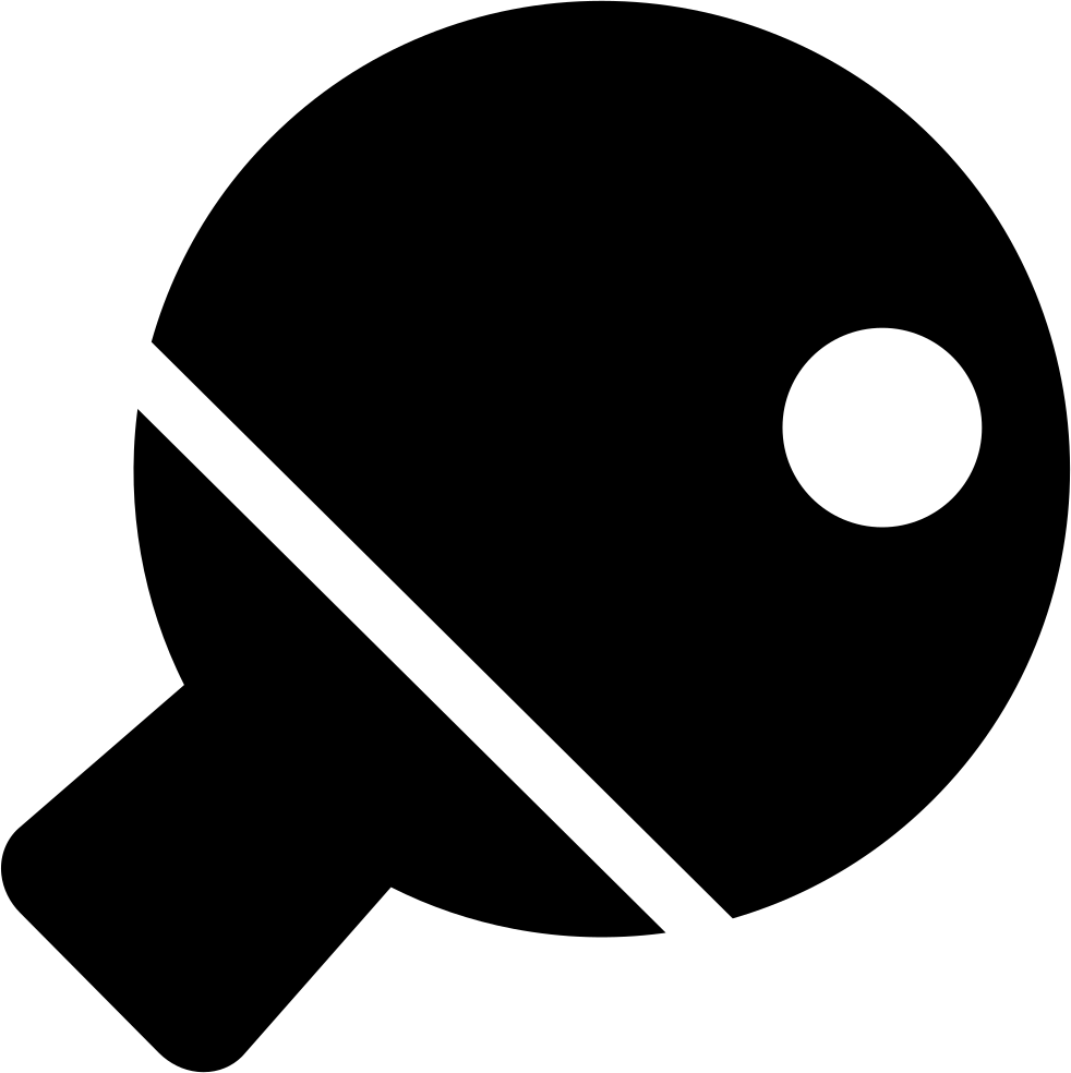 Ping Pong - - Table Tennis (982x984), Png Download