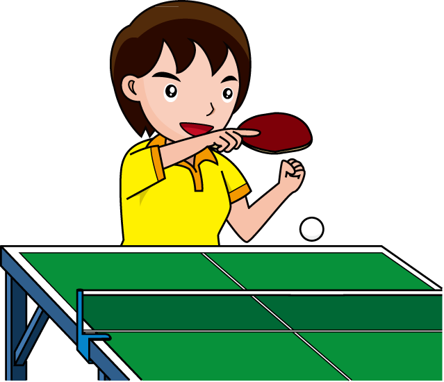 Ping Pong Clip Art - Table Tennis (639x550), Png Download